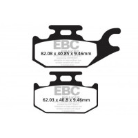 EBC Тормозные колодки карбон