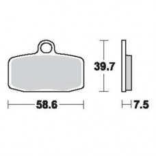 KTM Тормозные колодки передние FREERIDE 350 -17 